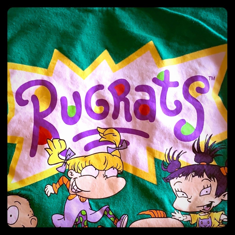 Rugrats green logo shirt